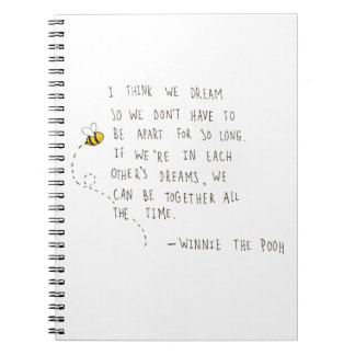 Sentimental Winnie-the-Pooh-Notebook Notizblock