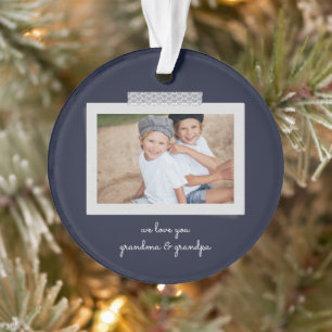 Sentiments joyeux Snapshot Ornement