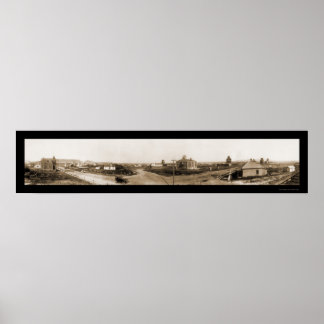Sentinel Butte, ND Foto 1915 Poster
