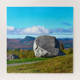 Sentinel Rock, Lake Willoughby, Vermont Jigsaw Puz