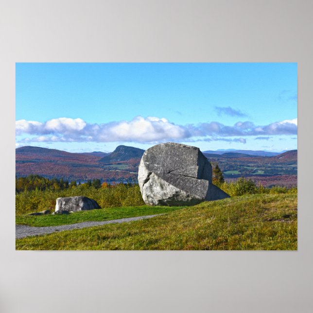Sentinel Rock, Westmore, Vermont Poster (Vorne)