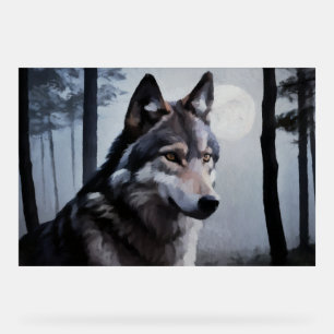 Sentinelle au clair de lune
