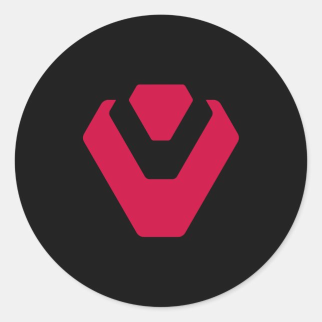 Sentinels Americ Valorant Org Runder Aufkleber (Vorderseite)