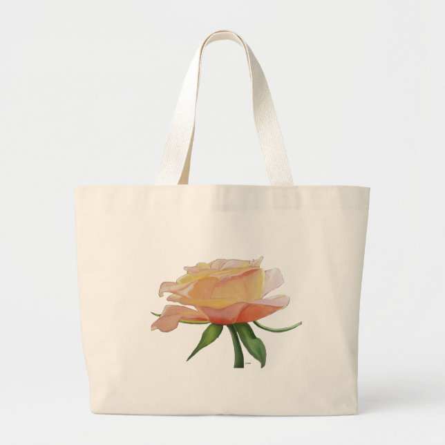 Sentir le sac fourre-tout à roses (Devant)