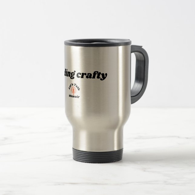 Sentir une tasse de voyage artisanale (Devant droit)