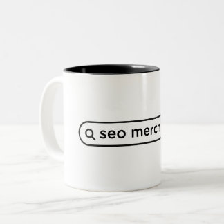 SEO-Merch-Angebot Zweifarbige Tasse