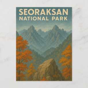 Seoraksan-Nationalpark Postkarte