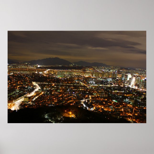 Seoul Korea Poster (Vorne)