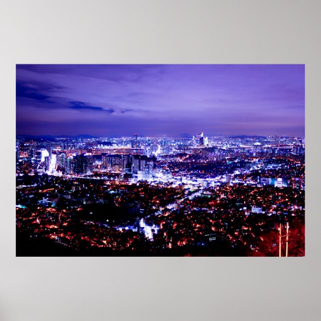 Seoul Korea Poster (Vorne)