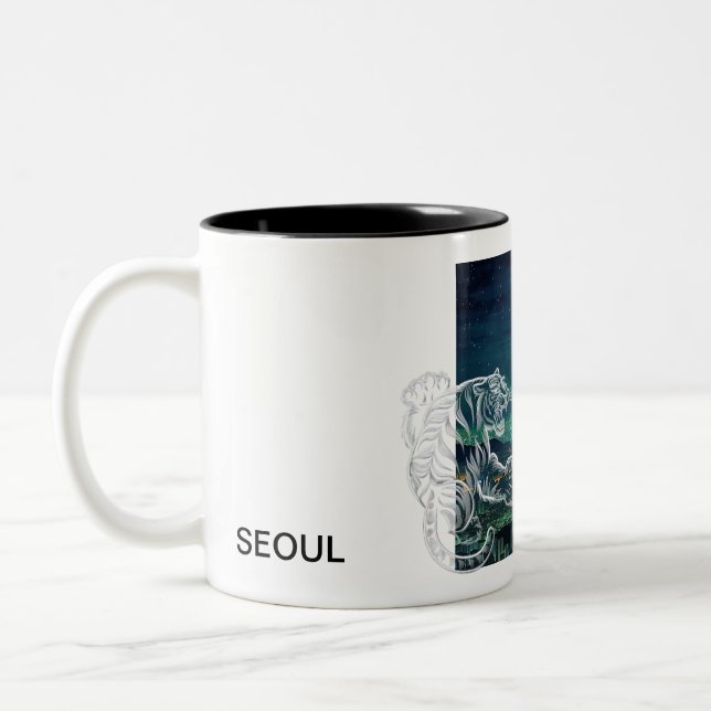 SEOUL Landschaftstiger Zweifarbige Tasse (Links)