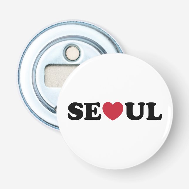 Seoul Liebe Heart Flaschenöffner (Vorderseite)