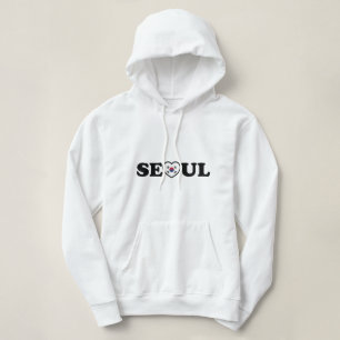 Seoul Liebe Herz Taegeukgi Flag Hoodie