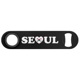 Seoul Liebe Herz Taegeukgi Flag Speed Flaschenöffner