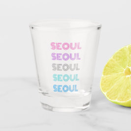 SEOUL RAINBOW SOJU SCHNAPSGLAS