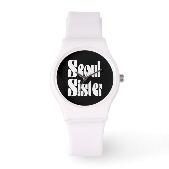 Seoul Sister Armbanduhr (Vorderseite)