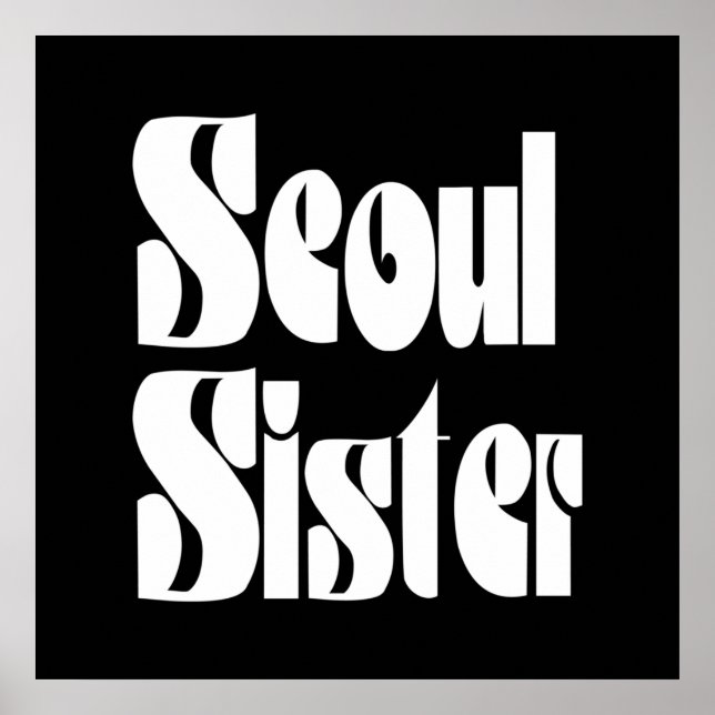 Seoul Sister Poster (Vorne)