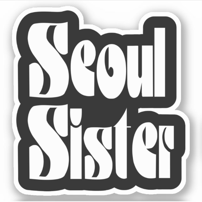 Seoul Sister Sticker (Vorderseite)