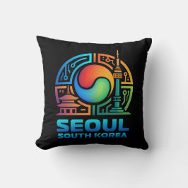 Seoul South Korea Kissen