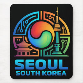 Seoul South Korea Mousepad