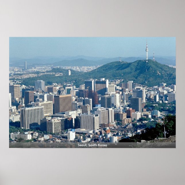 Seoul, South Korea Poster (Vorne)