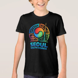 Seoul South Korea Tri-Blend Shirt