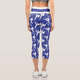 Seoul Spirit Sports Leggings Blue