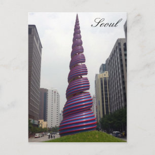 Seoul Spring Art Postkarte