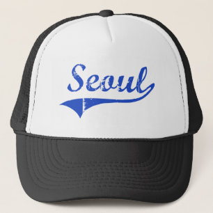 Seoul-Stadt-Klassiker Truckerkappe