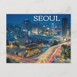 Seoul, Südkorea Postcard Postkarte