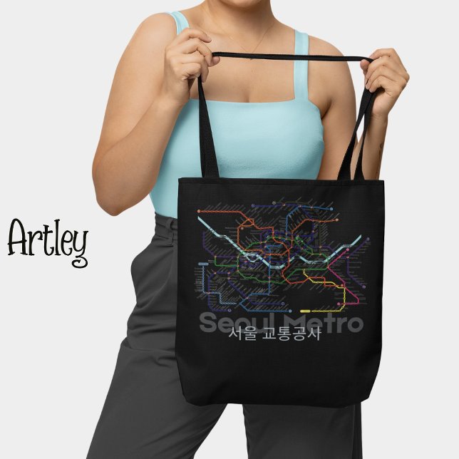 Seoul U-Bahn-Karte Korea Tasche (Von Creator hochgeladen)