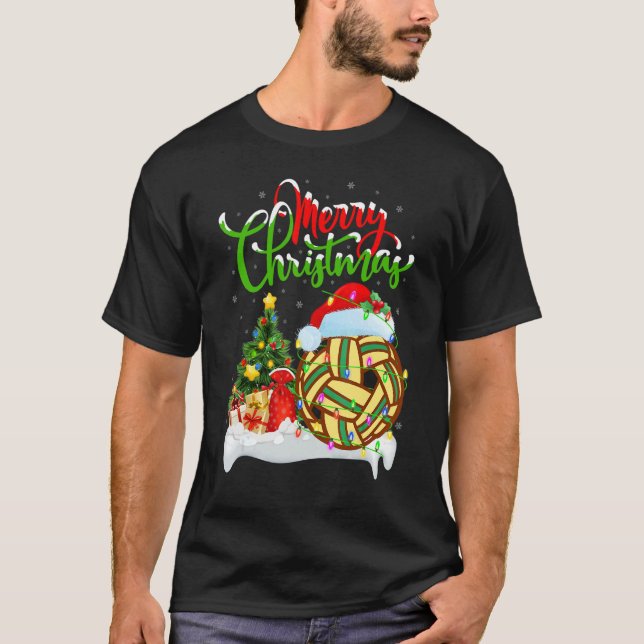 Sepak Takraw   Xmas Decorations Sepak Takraw Chris T-Shirt (Vorderseite)