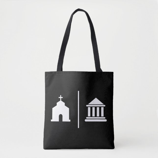 Separate Kirche und Staat Tasche (Vorderseite)