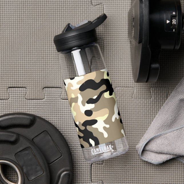 Sephia #6 Camouflage Camelbak Wasserflasche Trinkflasche (Fitnessstudio)