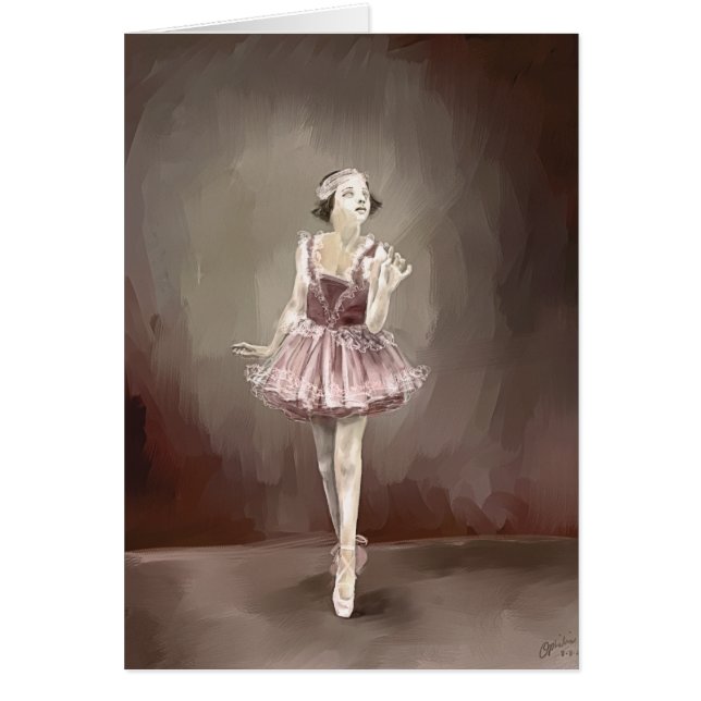 Sepia Ballerina (Vorne)