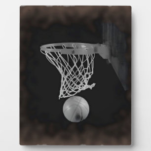 Sepia Basketball Fotoplatte