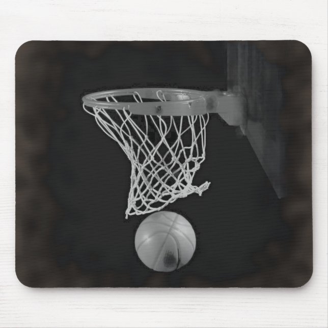 Sepia Basketball Mousepad (Vorne)