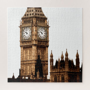 Sepia Big Ben Turm Reise Kunst