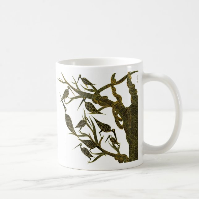 Sepia Birds Mug (Droite)