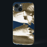 Sepia Conch Seashells Case-Mate iPhone Hülle<br><div class="desc">Von diesen Muscheln des Conch hört man das Meer laut und deutlich! Wenn Sie gestresst sind,  stellen Sie sich am warmen Sandstrand vor. Diese Muschel von Conch ist ein großartiges Kunstwerk mit mariniertem Hintergrund,  das das Bild deutlich schärfer macht.</div>