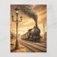 Sepia-Eisenbahn der Vergangenheit Historische Bahn