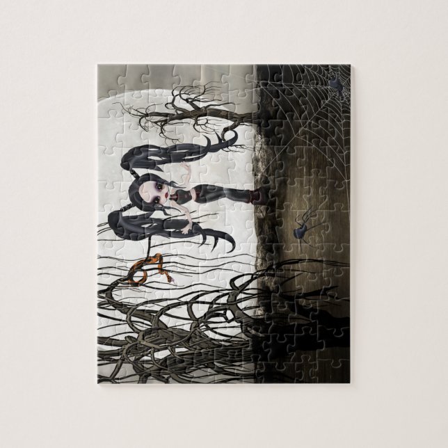 Sepia Goth Girl (Vertikal)