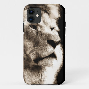 Sepia Lion Case-Mate iPhone Hülle