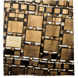 Sepia Mirror Duschvorhang
