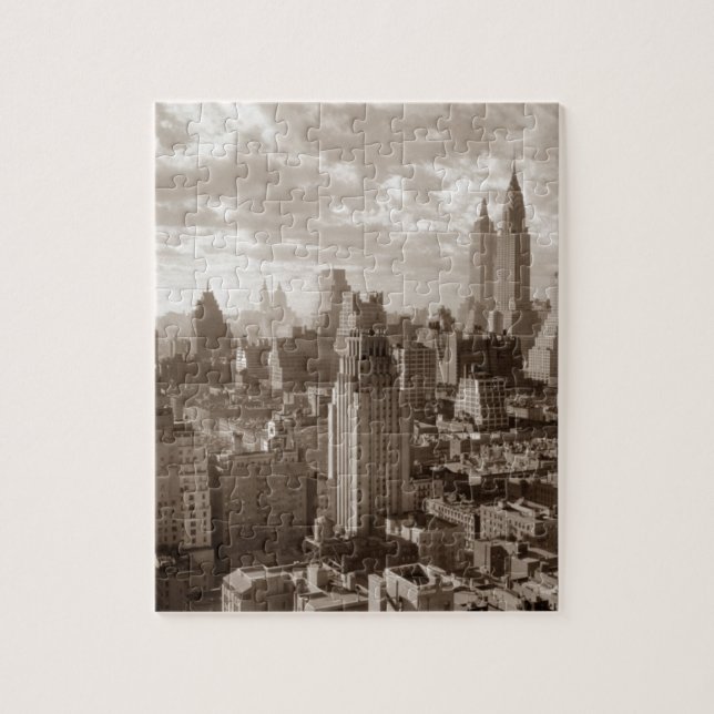 Sepia New York City (Vertikal)