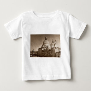 Sepia Paper Effect Venice Grand Canal Baby T-shirt