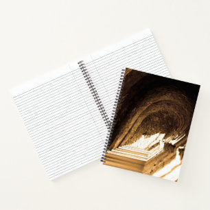 Sepia Spanish Tunnel Spiral Notebook Notizbuch