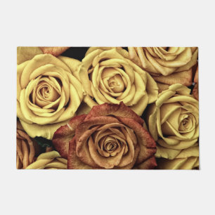 Sepia Tinted Rose Fußmatte