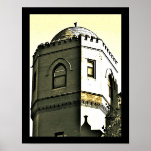 Sepia Tower Poster