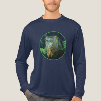 Sepia Up Close! - Runde fotografische Gestaltung | Tri-Blend Shirt