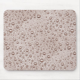Sepia-Wassertropfen Mousepad